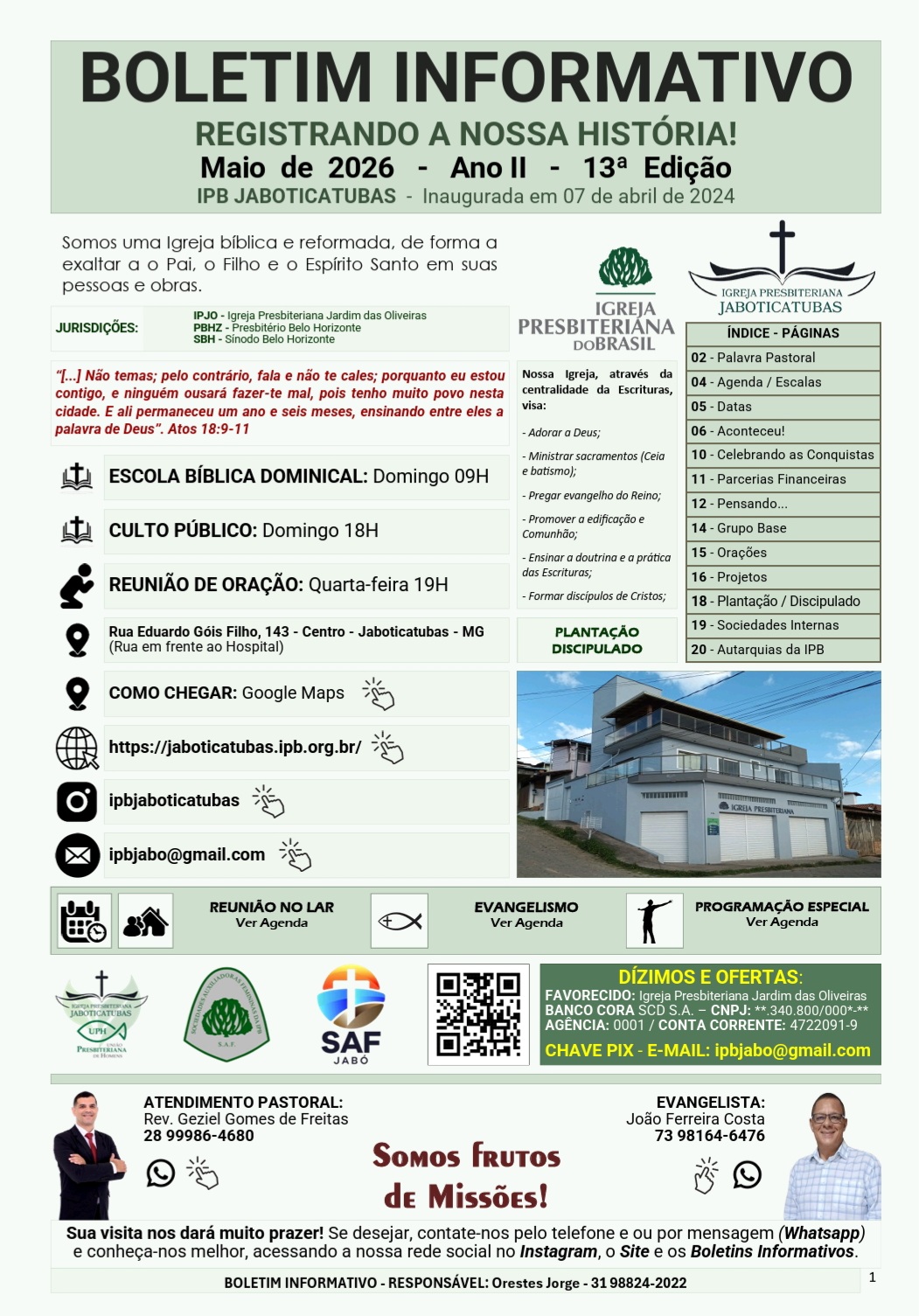 ACESSE NOSSOS BOLETINS INFORMATIVOS
