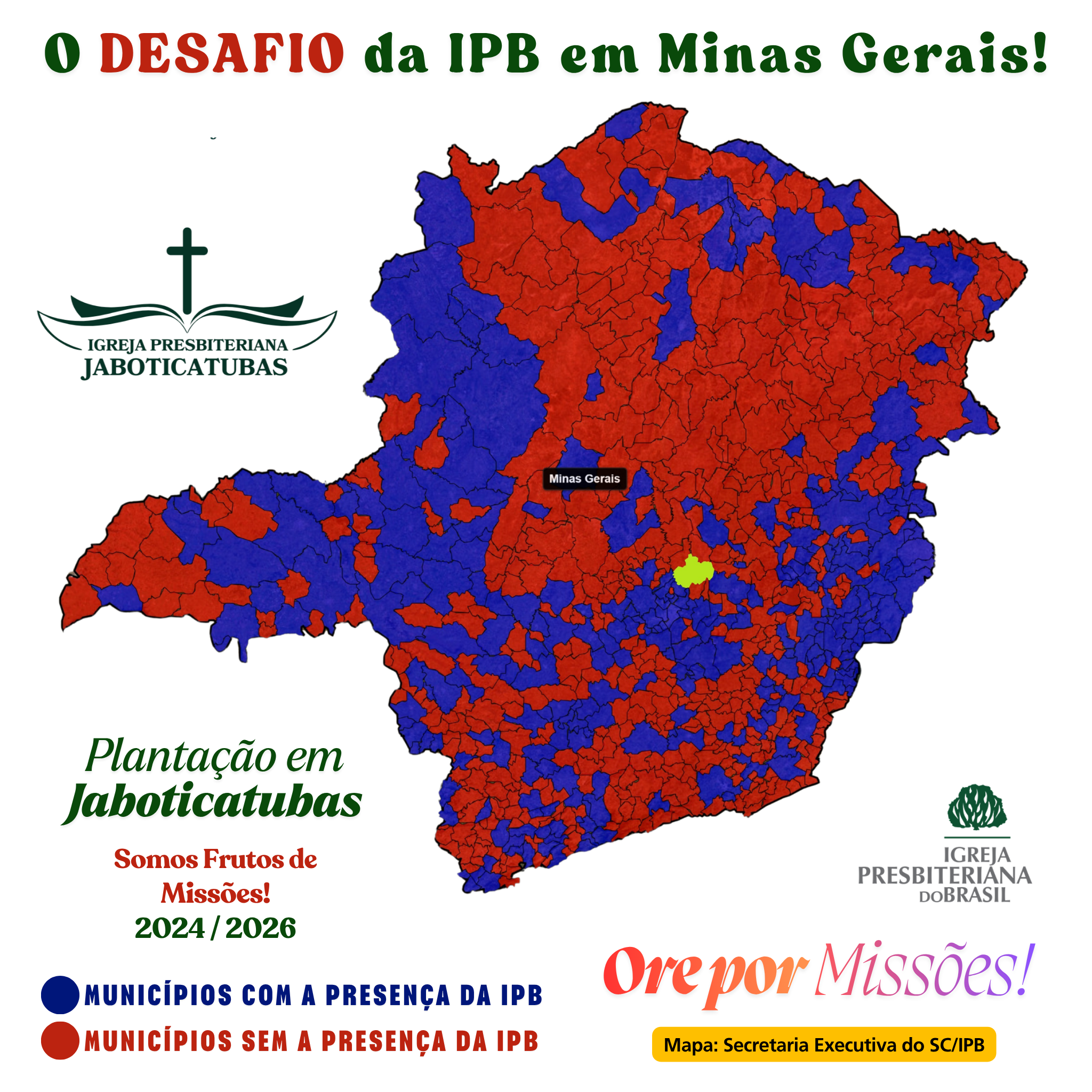 O Desafio da IPB em Minas Gerais