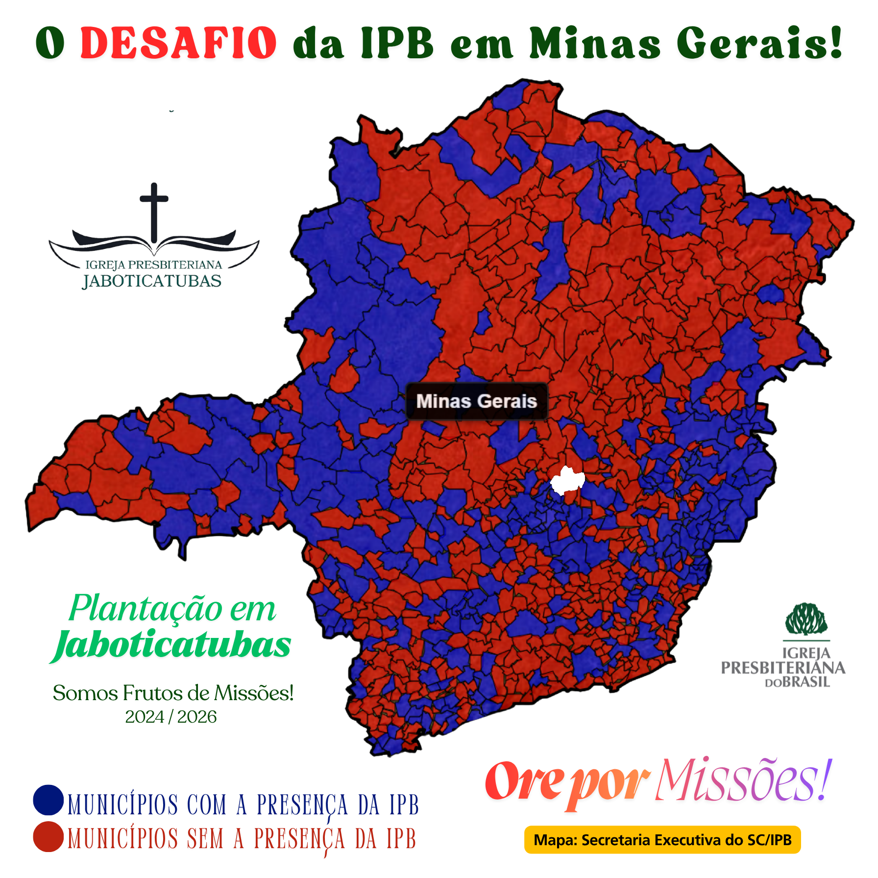 O Desafio da IPB em Minas Gerais