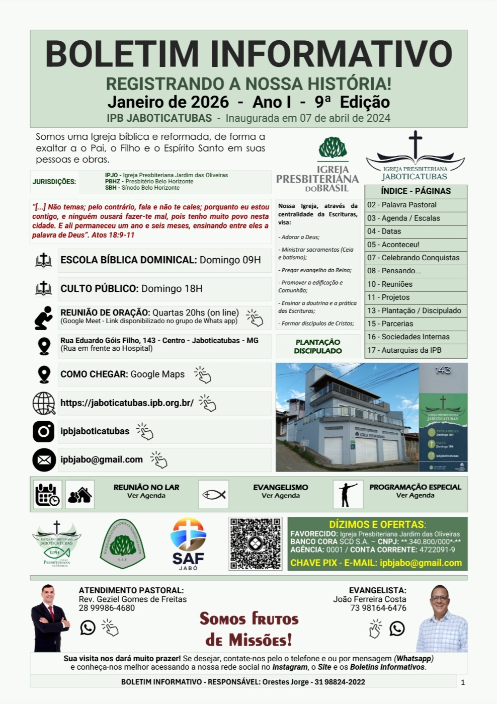 ACESSE NOSSOS BOLETINS INFORMATIVOS